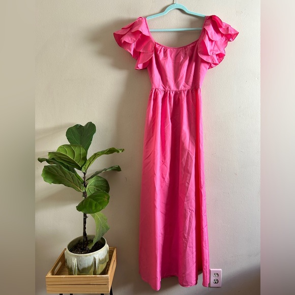 Vintage Pink Gown - Picture 3 of 13
